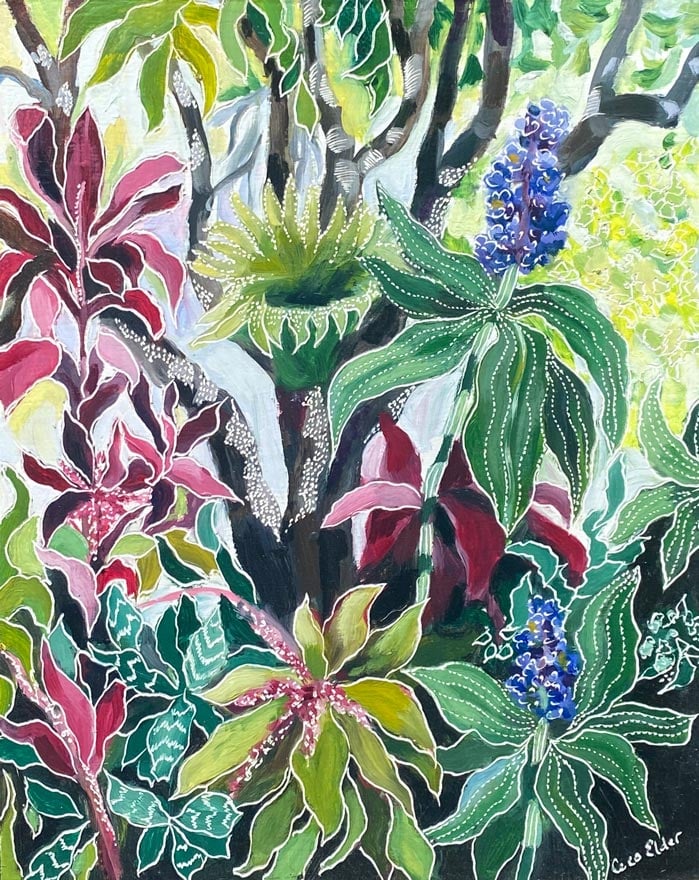 Blue Ginger of Lapis