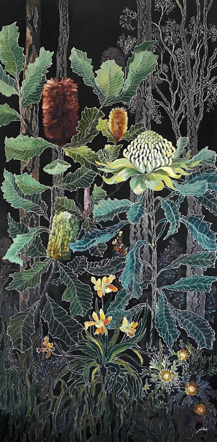 Night Garden of Roburs and Telopeas