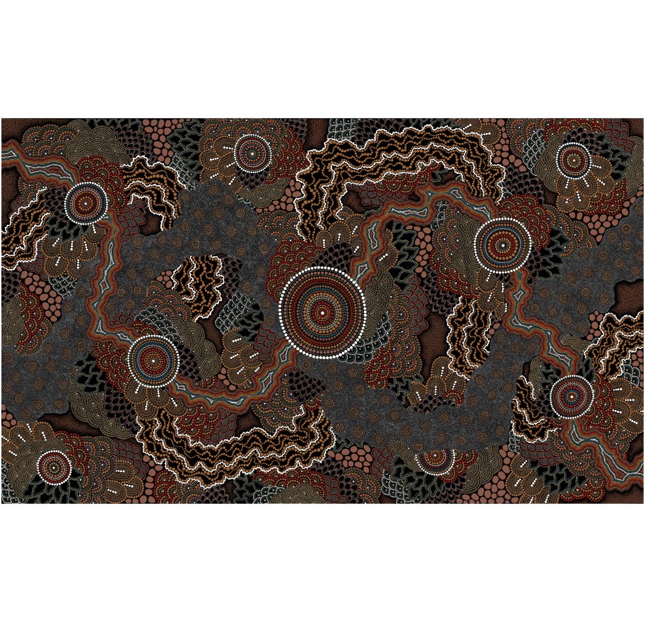Cushion Cover 40x40cm Bianca Gardiner BGD704 - Better World Arts